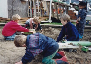 kids in the sandpit