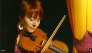 Alice Bulmer playing violin