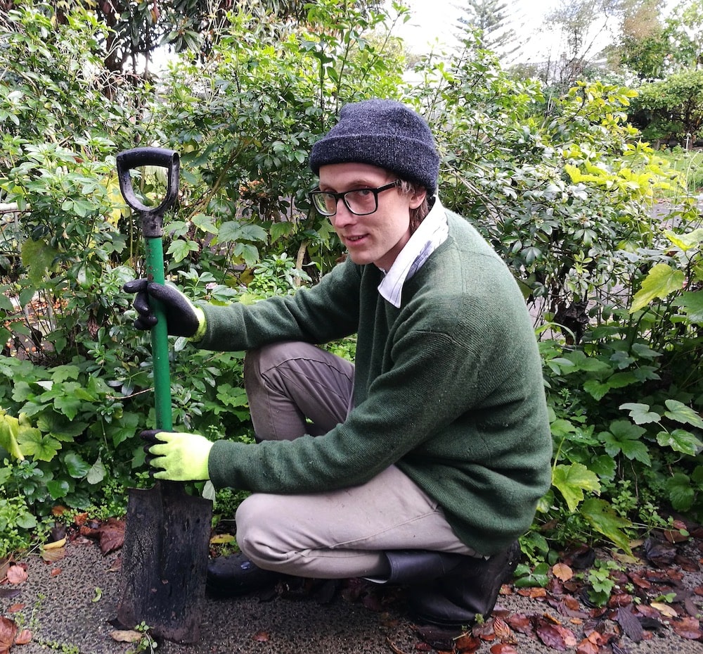 Tom Bannister gardener
